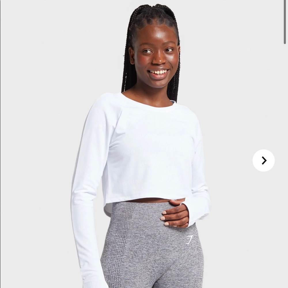 Gymshark Focus Long Sleeve Crop Top